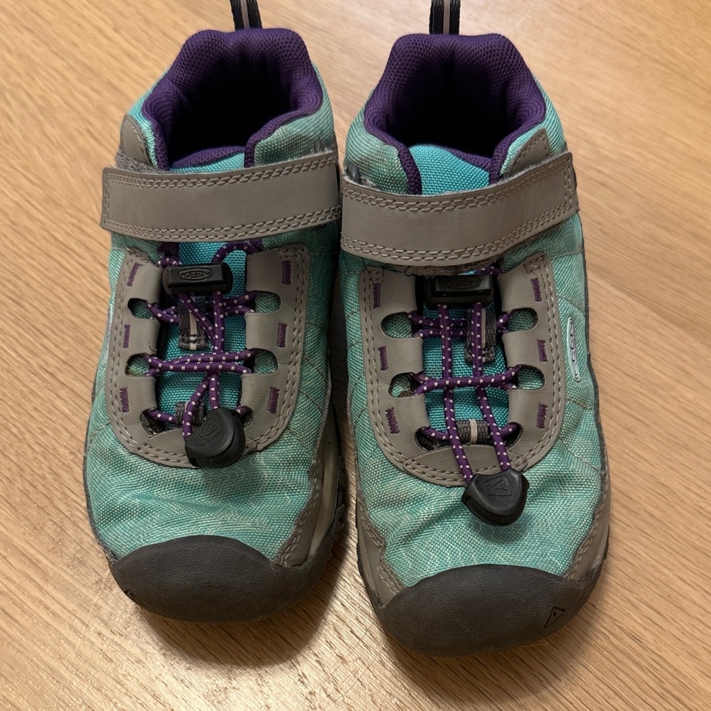 Keen Kids Sneakers in Teal and Purple